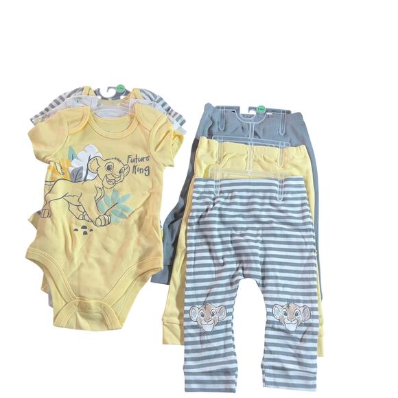 Disney Baby Wishes + Dreams Lion King Unisex  22-Piece Newborn-6/9M NWT - Picture 1 of 5